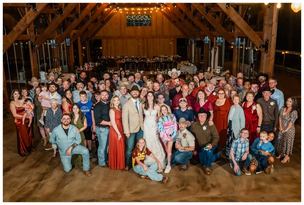 Group Photo of all wedding guests