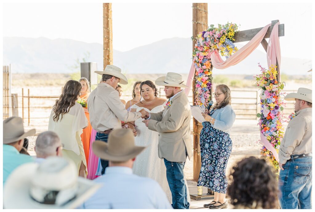 September Star Barn Wedding Ceremony