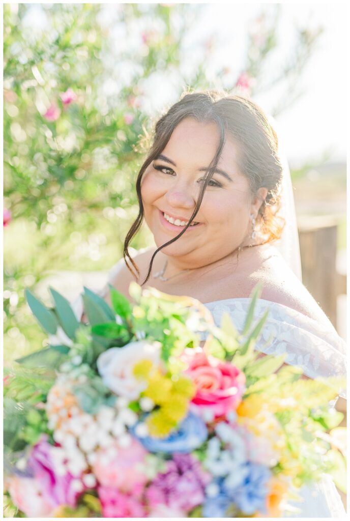 Bride and Groom portraits at September Star Barn Wedding