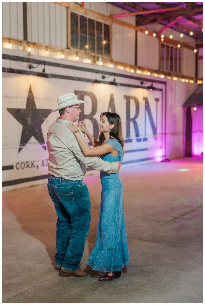 Wedding Reception at Star Barn AZ
