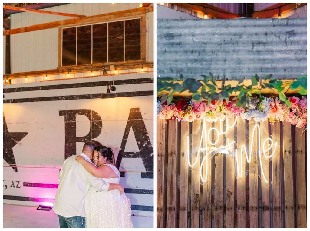 Wedding Reception at Star Barn AZ